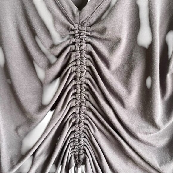 Athleta Crossover Ruched Top XXS Purple - Picture 5 of 10